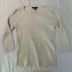 August Silk 3/4 sleeve top